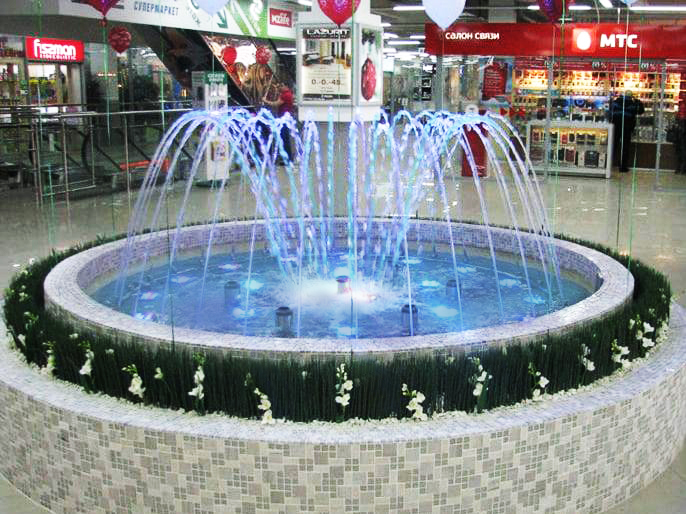 Fountain in the Mall