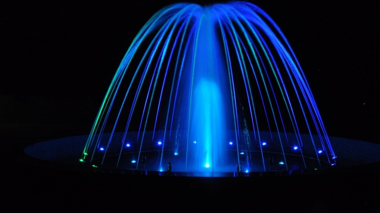 Resort fountain